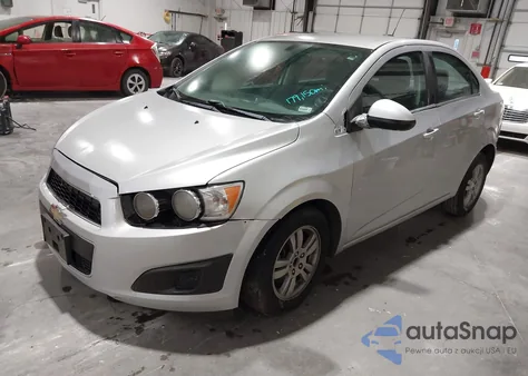 2015 Chevrolet Sonic Lt из США, поврежденный, VIN 1G1JC5SH5F4156668